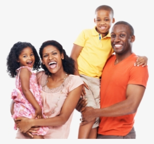 Veterans, First Responders And Public Employees - African American Family Png #1157