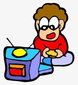 Play, Artwork, Line, Child, Television, Drawing, Cartoon, - Png Animated Children Watching Tv #1232