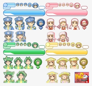 Wii Pirate Character Icons - Wii Family Pirate Party #1235