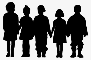 Graphic Library Download Can Someone Please Help Me - Children Silhouette Png #1285
