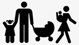 Picture Free Family Of Three Clipart - Casal Com Tres Filhos #1316