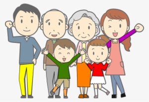 Happy Family Vector Clip Art - Family Picture Cartoon Png #1474