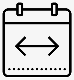 Sign, Technology, Area, Angle, Symbol, Rectangle, Black - Icono Png Calendario #1685