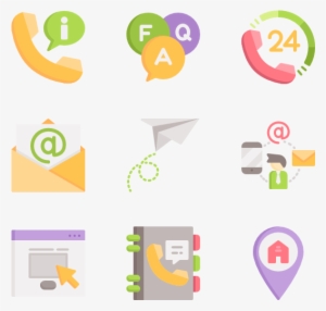 Contact Us 40 Icons #171