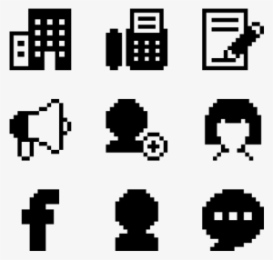 Contacts 40 Icons - Icon Pixel #1846