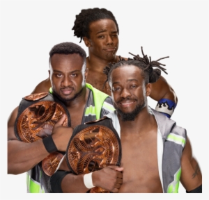 Wwe Tag Team Champions Newday By Teammickey - New Day Tag Team Champions Png #1972
