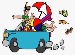 Cartoon Related - - 2 Girls Road Trip Clipart #2208