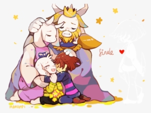 Images Happy Family Clipart - Undertale Asgore Toriel Asriel #224
