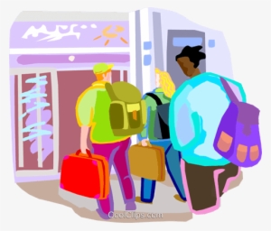 Airport Clipart Passenger - Clip Art #2558