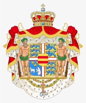 Kinguio Clipart Constitutional Monarchy - Queen Of Denmark Coat Of Arms #2637