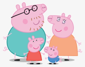 Peppa Pig Personajes - Familia De Peppa Pig #2709