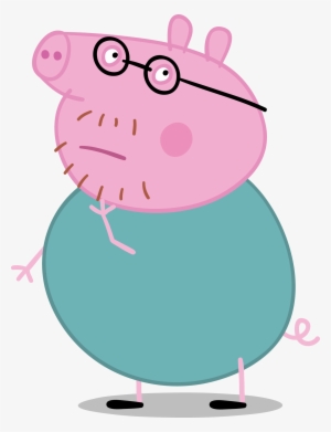 19 Peppa Pig Image Royalty Free Black And White Huge - Daddy Pig #2817
