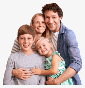 Our Preventive Dental Services Smiling Family Of Four - Partner Laura Lynn #2878