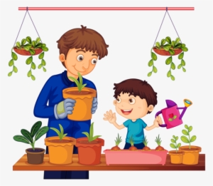 Clip Art Transparent Personnages Illustration Individu - Showing Love To Family Clipart #2882