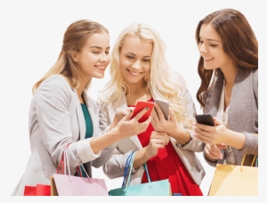 Women - Happy Family Shopping Png #2931