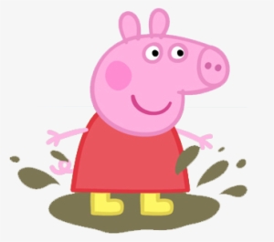 peppa pig water filled muddy puddle mat