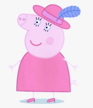 Minus Pegga Pig, Pig Party, Cupcake Party, Pig Character, - Peppa Pig Characters Grandma #2996