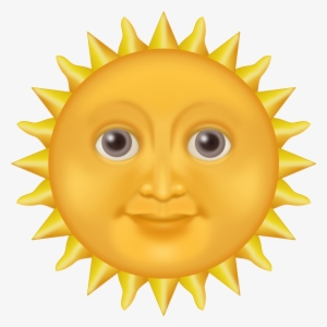 Sun Emoji PNG, Transparent Sun Emoji PNG Image Free Download - PNGkey