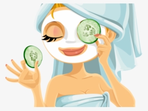 Spa Cartoon Cliparts - Spa Facial Clip Art #3134