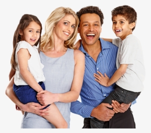 Gainesville Friends & Families - Smiling Family Png #322
