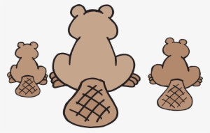 Happy Family Clipart 24, Buy Clip Art - Canadian Beaver Throw Blanket #3245