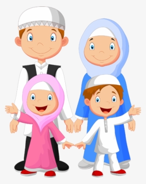 Family Islam - Muslim Family Cartoon Png #324