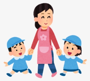 Youchien Sanpo - - 保育 士 イラスト 無料 #3352