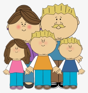 Step Family Clipart - Kids Family Clipart #3380