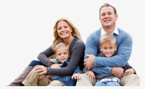 Home Security Los Angeles - Family In Front Of House #344