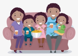 Family Cartoon Clip Art Creative Cartoon Characters - Mixed Race Families Cartoon #3460