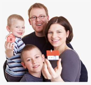 Loan For Second Home - Happy Family House Png #355