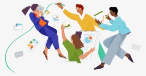 Illustration For Slack By Alice Lee - Illustrations For Tech Companies #3579