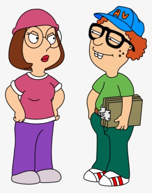 Family Guy Clipart - Meg Griffin And Neil Goldman #3859