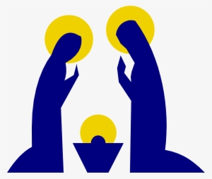 Christian Family Clipart 1, Buy Clip Art - Mary And Jesus Clipart #3885