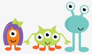 Monster Clipart - Cute Monster Clipart #3907