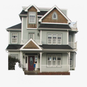 House Front Clipart - House Png No Background #3944