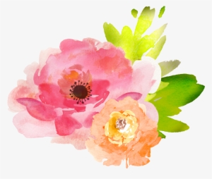 Transparent Youtube Watercolor - Watercolor Floral Png Transparent #4196