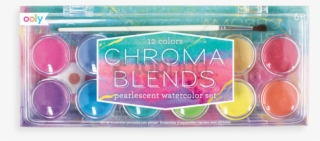Chroma Blends Watercolor Paint Set - Watercolor Painting #4225