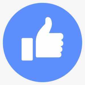 Facebook Like Logo Png Transparent - Facebook Messenger Round Icon #4229