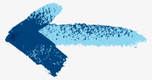 Watercolor Arrow Png Vector Transparent Download - Blue Watercolor Arrow Png #4464