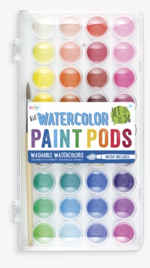 Lil' Watercolor Paint Pods - Watercolors #4520