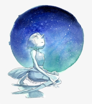 Spoilers Watercolor Transparent Artists On Tumblr Space - Steven Universe Pearl Water Color #4522