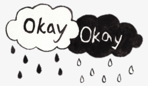 Okay Tumblr Png - Transparent Black And White Png #4632