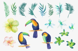 Birds In Tree Clipart - Watercolor Painting #4803 Birds In Tree Clipart - Watercolor Painting #4803