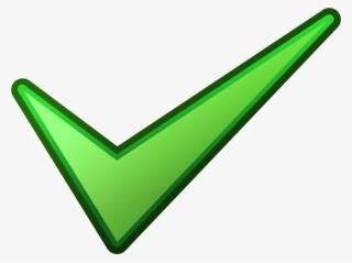 Free Green Tick Png Hd - Tick Clip Art #5041