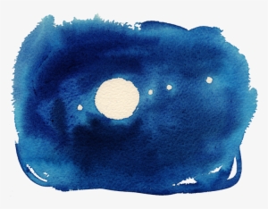 Transparent Watercolor Sky - Moon And Stars Watercolor Png #5177