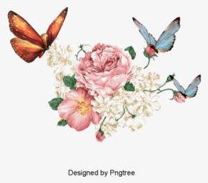 Beautiful, Colorful, Cartoon, Lovely, Watercolor, Hand-painted, - Lucky Flower Wall Stickers Art Decal Home Decor #5804