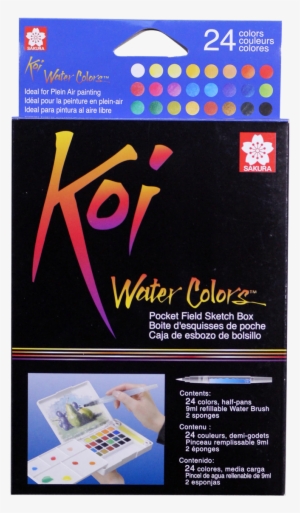 Sakura Koi Watercolor Field Sketch Set, 24 Assorted - Sakura Koi Watercolor #5876