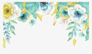 Фотки Flower Frame, Flower Art, Wallpaper Backgrounds, - Mint Floral Border #5987