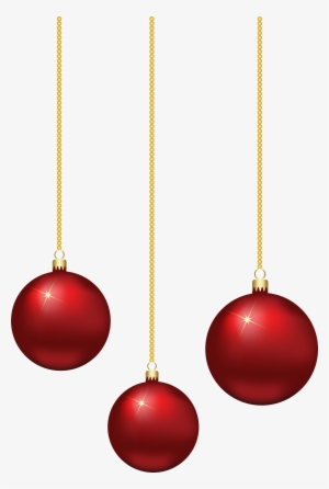 Picture Free Library Elegant Redchristmas Balls Png #6054
